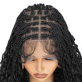 Box Braid Wig with Baby Hair Lace