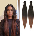 Ombre Pre Stretched Braiding Hair Bundles
