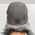 Layered Blowout Salt & Pepper Wig