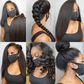 Brazilian Yaki Straight Human Hair Weave Bundles