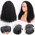 Human Hair Deep Curly Half Wig Jerry Curly