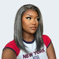 Salt and Pepper Human Hair Wig