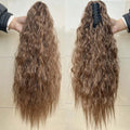 Synthetic Long Wavy Ponytail Hair Extensions