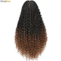 Box Braid Wig with Baby Hair Lace