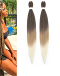Ombre Pre Stretched Braiding Hair Bundles