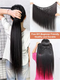 Straight Human Hair Bundles Brazilian Raw Remy Weave