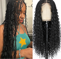 Box Braid Wig with Baby Hair Lace