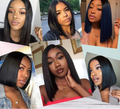 Straight Bob 100% Brazillian Remi Human Hair