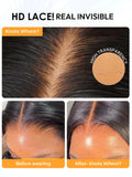 Pre-Styled Layered Ombre Brown Human Hair Wig
