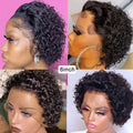 Pixie Cut Wig Short Curly Wig
