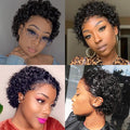 Pixie Cut Wig Short Curly Wig