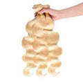 Blonde Body Wave Brazilian Hair Bundles Available in 1, 3, or 4 Bundle Deal