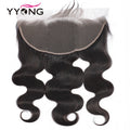 Premium HD Transparent Lace Frontal 13x4 With Bundles, Remy Peruvian Body Wave