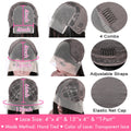 100% Brazilian Body Wave HD Lace Front Pre-plucked Wig (up to 32in)