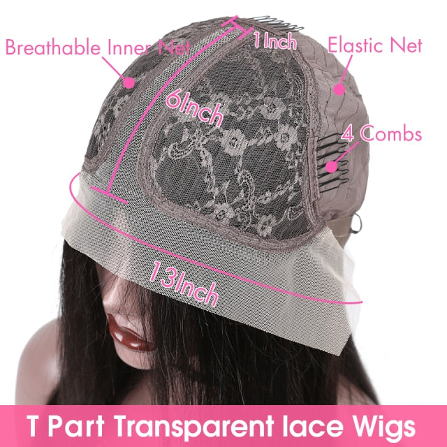 100% Brazilian Body Wave HD Lace Front Pre-plucked Wig (up to 32in)