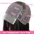 100% Brazilian Body Wave HD Lace Front Pre-plucked Wig (up to 32in)