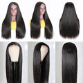 Glueless Brazilian Straight Human Hair Wig with Baby Hair