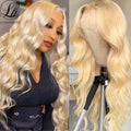 Body Wave Lace Front Wig with Bangs Side Part (Various Colors)