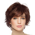 Short Silver (gray) Wigs for Women-Synthetic
