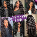 Loose Curly Deep Wave Lace Frontal Wig