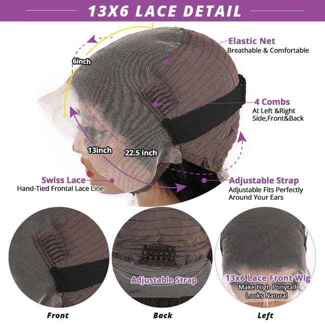 Loose Curly Deep Wave Lace Frontal Wig