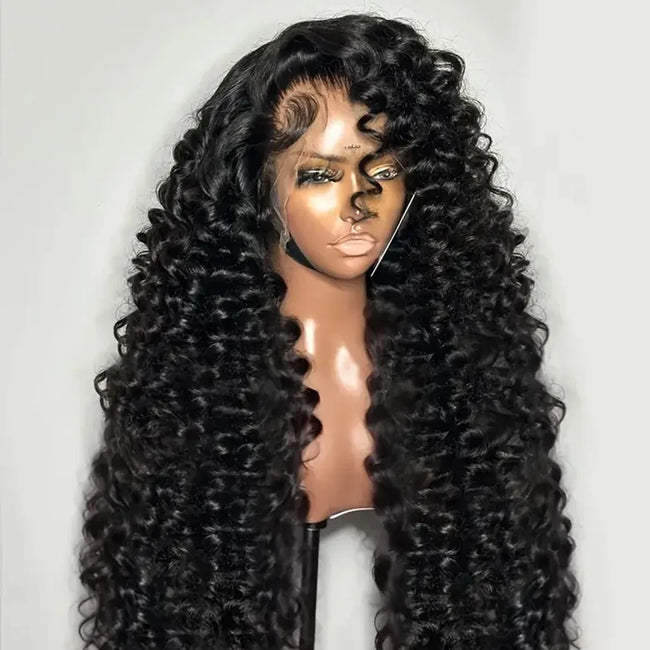 Loose Curly Deep Wave Lace Frontal Wig