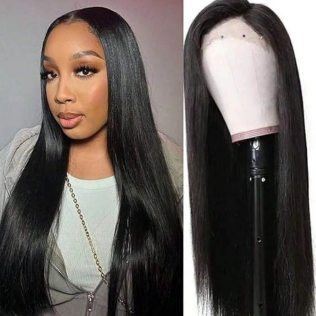Straight Lace Front Wigs Human Hair