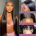 Straight Lace Front Wigs Human Hair