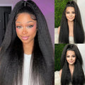 Kinky Straight Human Hair Wig