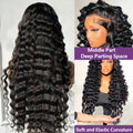 Loose Curly Deep Wave Lace Frontal Wig
