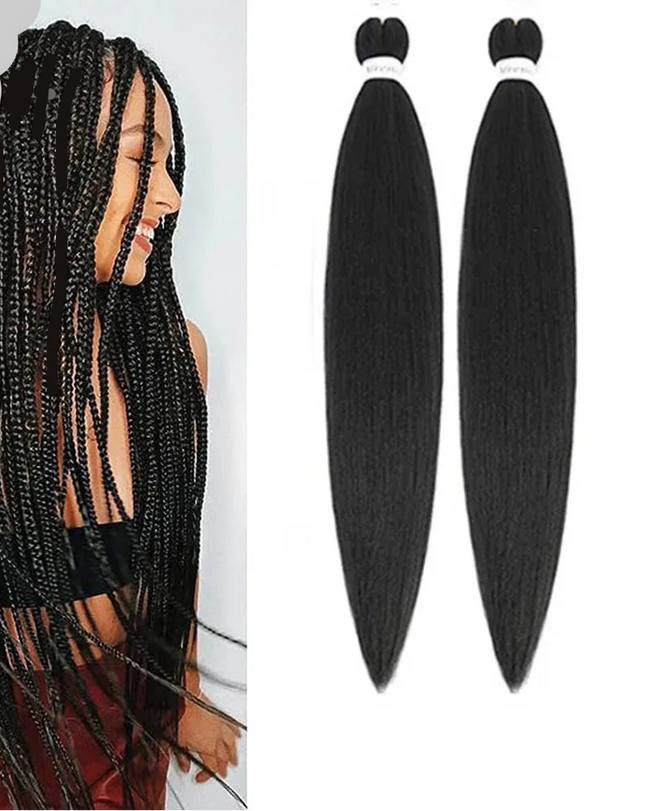 Ombre Pre Stretched Braiding Hair Bundles
