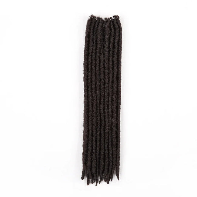18"Synthetic Faux Locs Crochet Braid