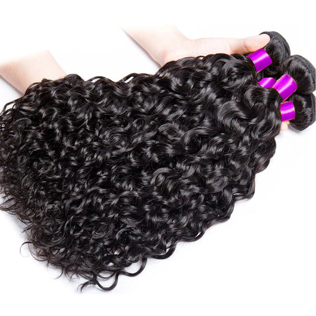 Peruvian Water Wave Bundle Human Hair Extensions