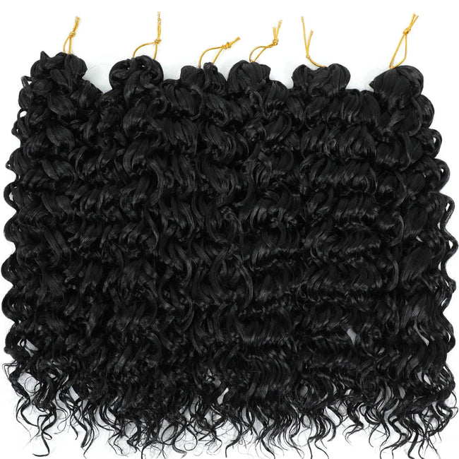 1-6 Packs GoGo Curl Crochet Hair
