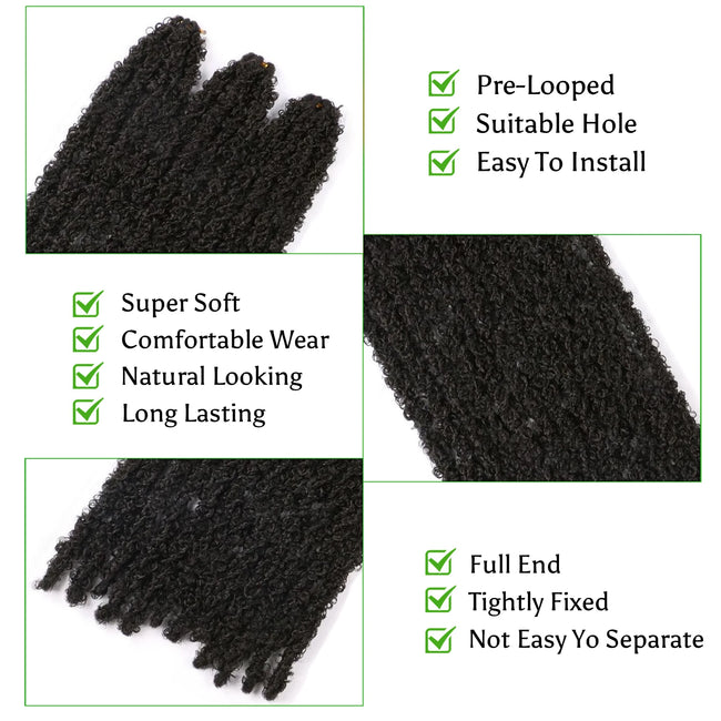 Butterfly Locs Crochet Hair Braids Extensions