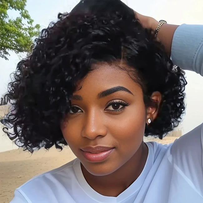 Curly Pixie Cut Wig