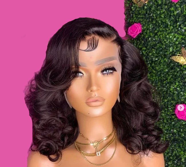 Body Wave Pre-Plucked Brazilian Human Hair Wig