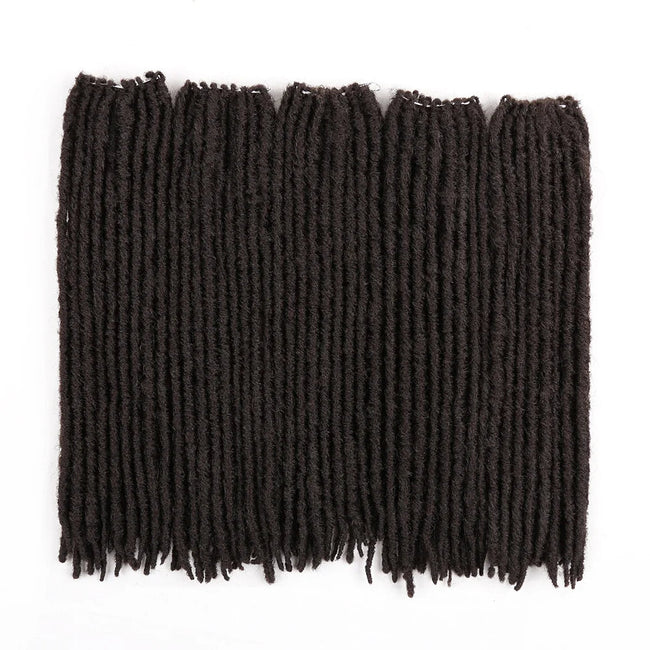 18"Synthetic Faux Locs Crochet Braid