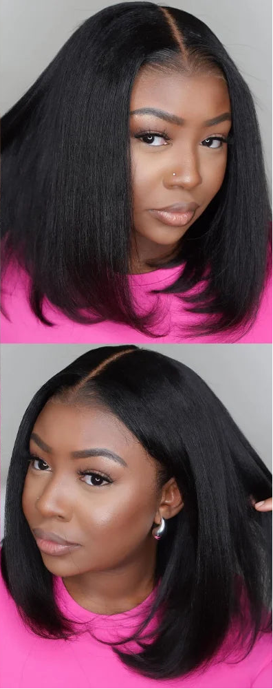 Straight Human Hair Wig
