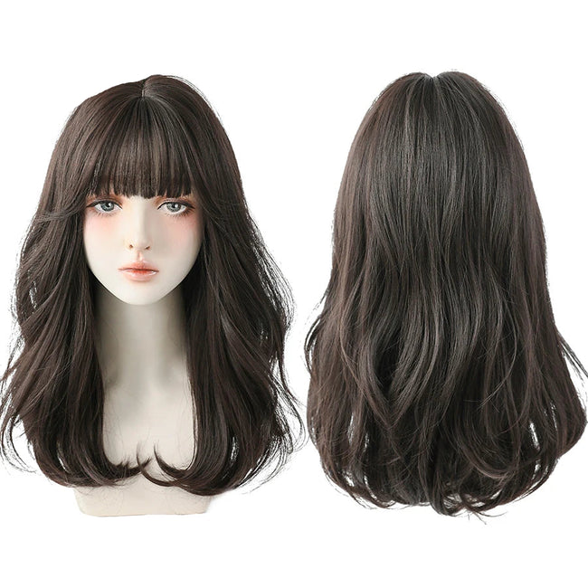 Deep Wave Wig With Bangs