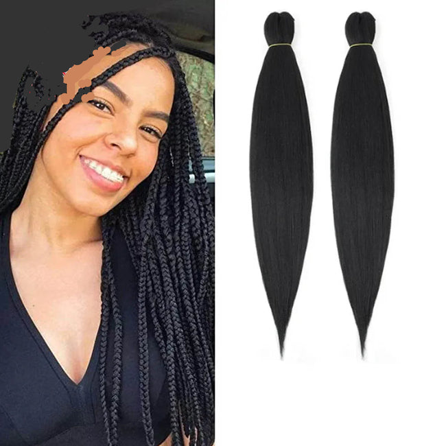 Ombre Pre Stretched Braiding Hair Bundles