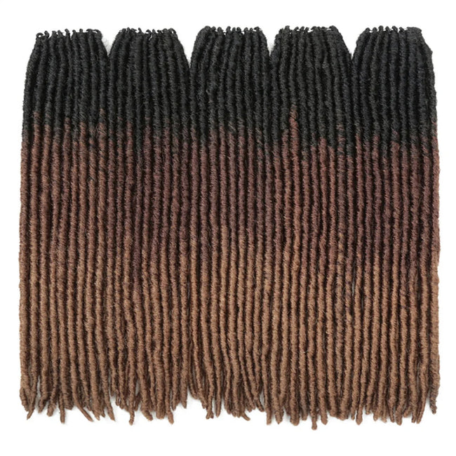 18"Synthetic Faux Locs Crochet Braid