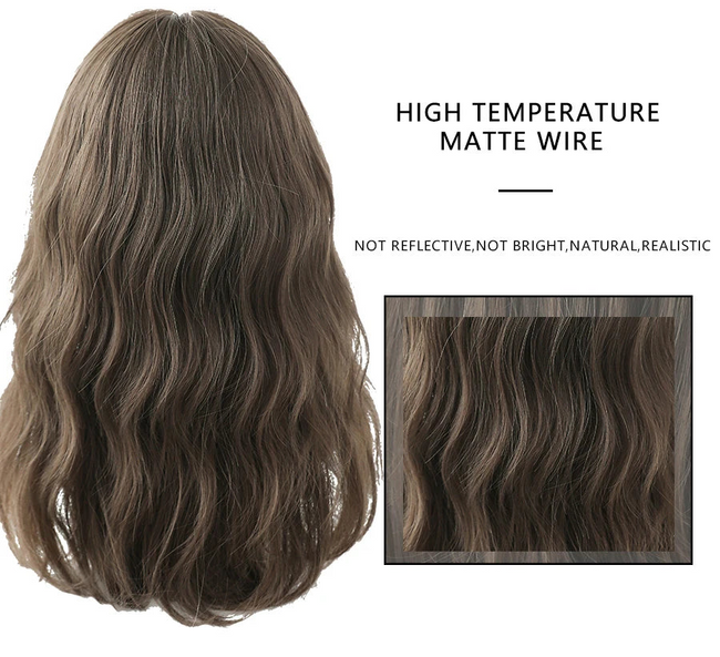 Deep Wave Wig With Bangs