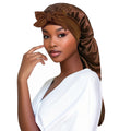 Women Satin Long Tail Hair Bonnets