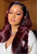 Brazilian Burgundy Human Hair Weave Bundles