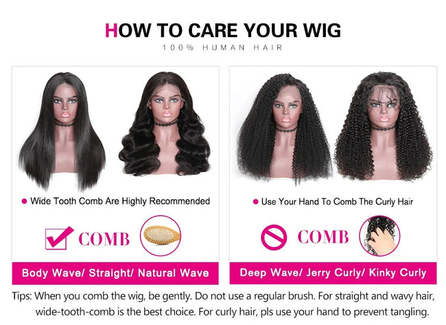 Straight Human Hair Wig