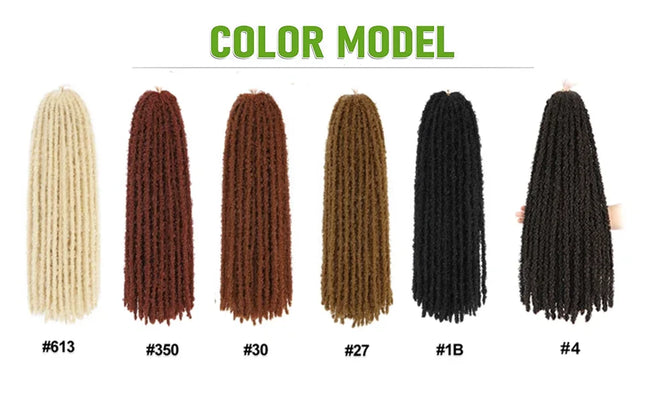 Butterfly Locs Crochet Hair Braids Extensions