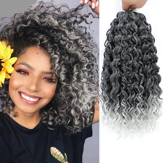 1-6 Packs GoGo Curl Crochet Hair