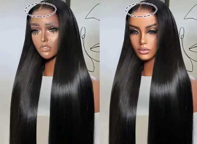 Straight Lace Front Wigs Human Hair