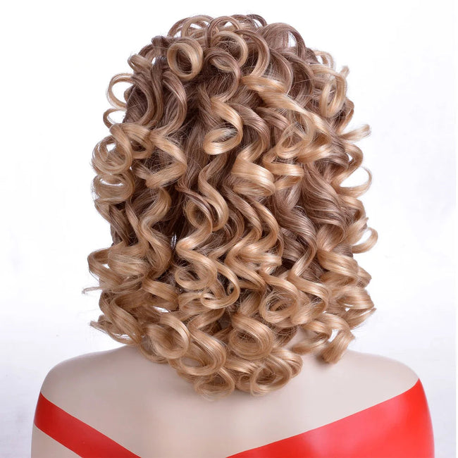 Short African Curly Synthetic Wig